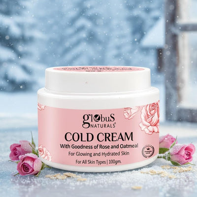 Cold Cream with Goodness of Rose & Oatmeal For Glowing and Hydrated Skin, All Skin Types 100gm