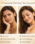 Detan Body Care Combo for Summer, Tan Removal, Deep Hydration 500ml
