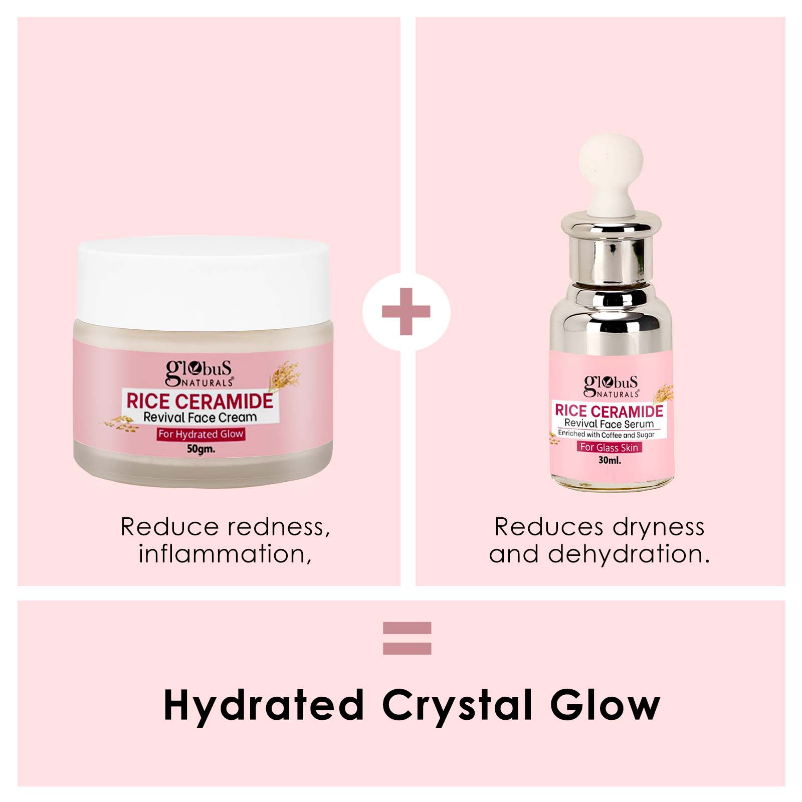 Valentine Special Rice Ceramide Korean Glass Skin 8 Step Skincare Gift Set