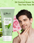 Green Tea & Tea Tree Face Wash 75g