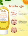 Hyaluronic Acid & Vitamin C Face wash  100 ml