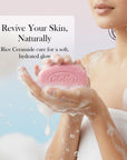 Globus Naturals Rice Ceramide Glow Face Soap | 75gm