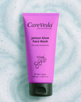 CareVeda Jamun Glow Face Wash For Even Toned Skin Suitable For All Skin Types 100gm