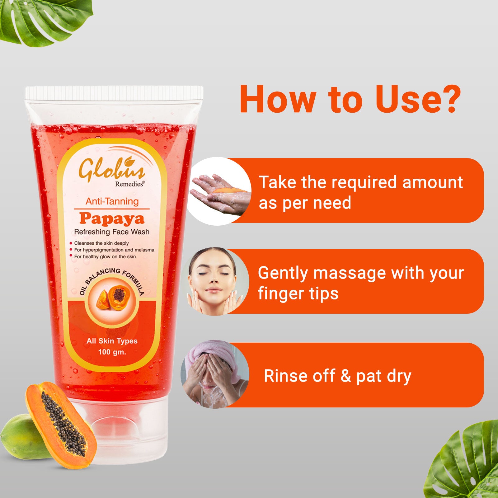Papaya Purifying Face wash 100 ml