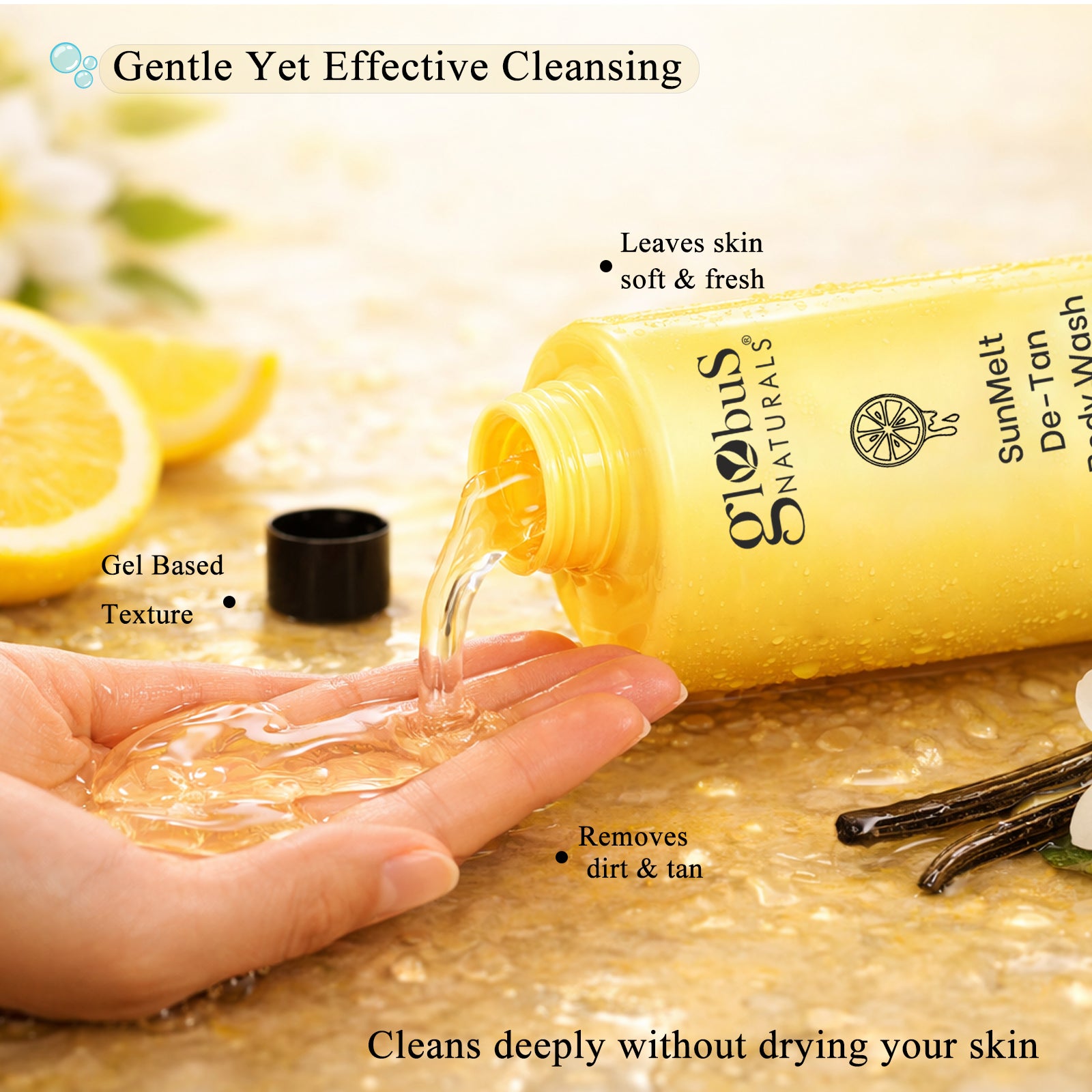 Detan Body Care Summer Kit  For Tan Removal, Deep Cleansing &amp; Hydration 600ml