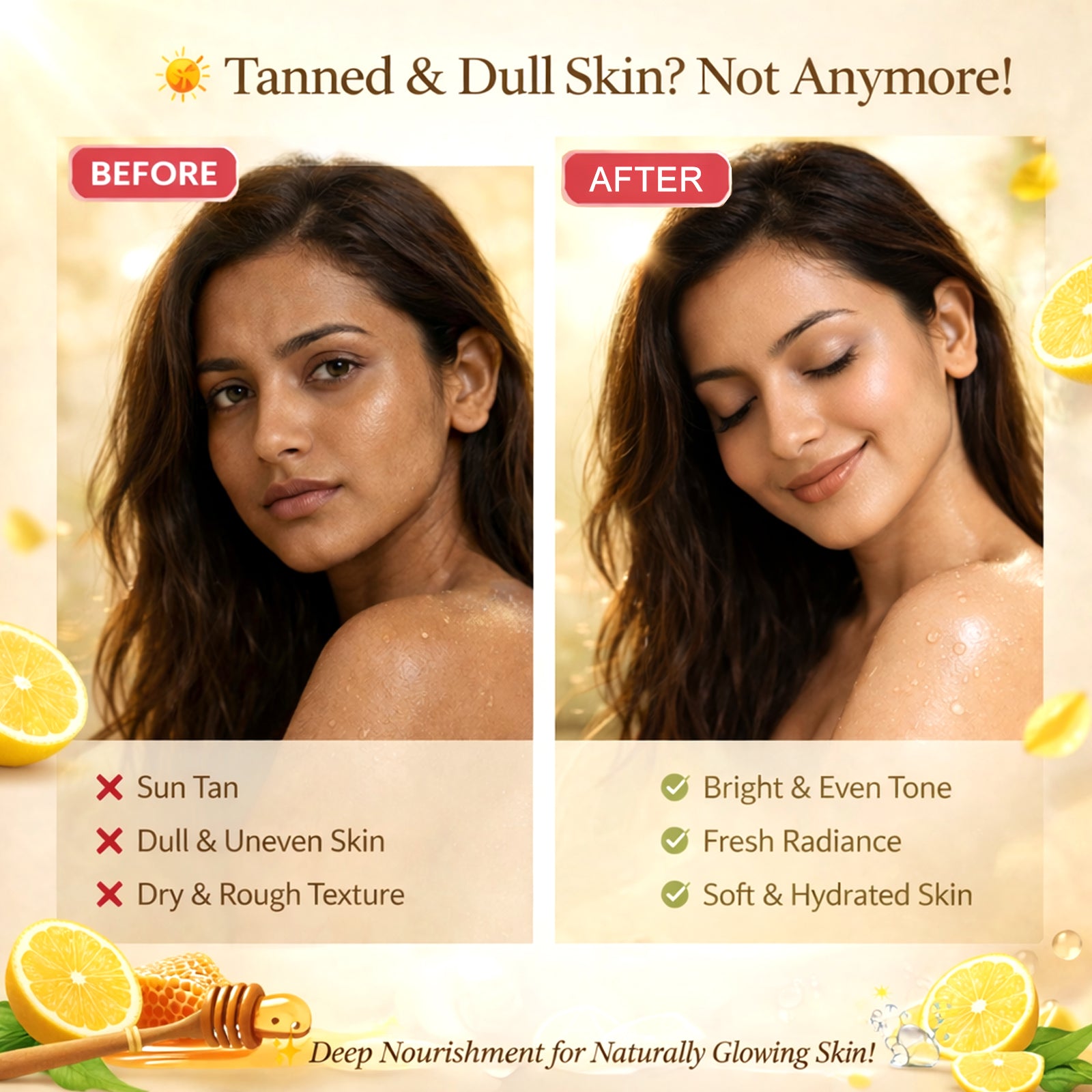 SunMelt De-Tan Body Lotion – Skin Brightening &amp; Tan Removal Lotion  250 ml