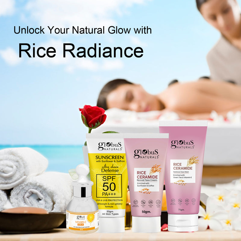 Rice Radiance Essentials Kit Set of 4