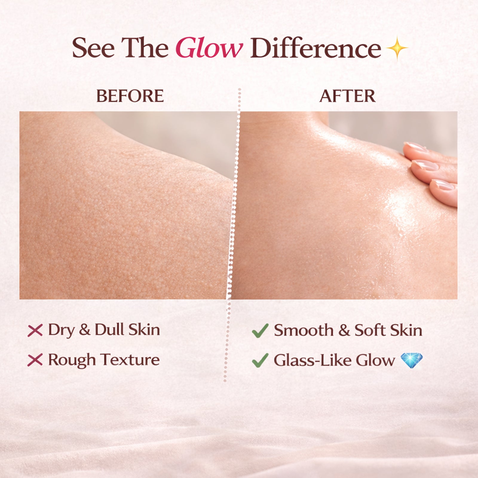 Glass Skin Body Care Combo with Rice Ceramide 575ml