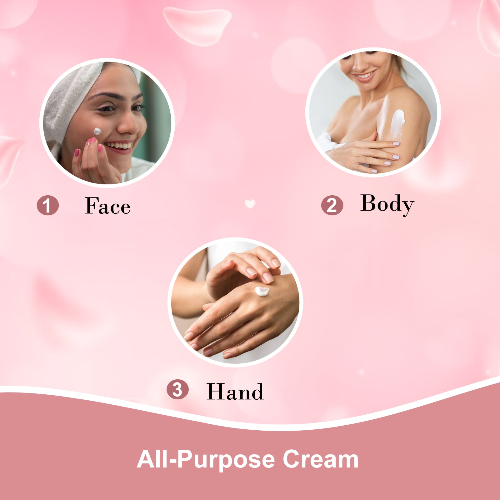 Cold Cream with Goodness of Rose &amp; Oatmeal For Glowing and Hydrated Skin, All Skin Types 100gm