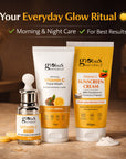 Vitamin C Skincare Combo For Brightening, Anti-Dullness & Sun Protection 225gm