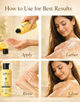 SunMelt De-Tan Body Wash – Skin Brightening & Tan Removal Cleanser  250 ml