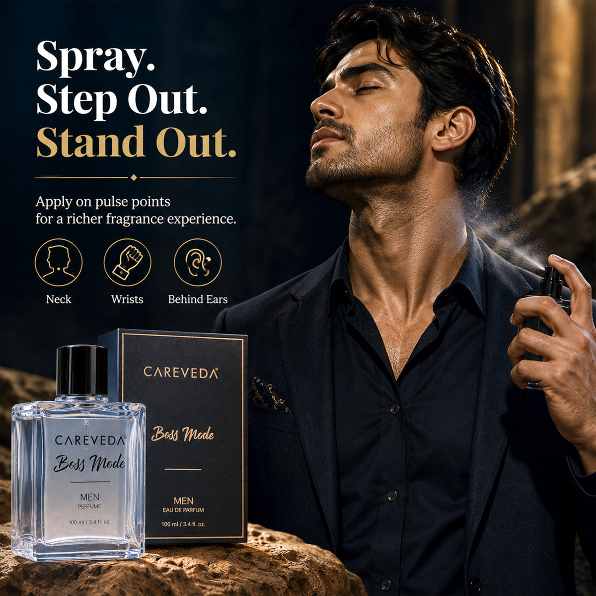 Boss Mode Eau De Long Lasting Perfume For Men 100ml