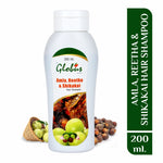 Globus Remedies Amla Reetha Shikakai Shampoo 200ml