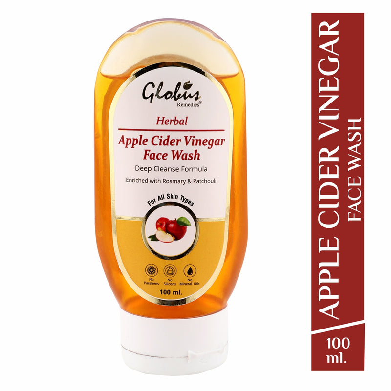 Globus Remedies Apple Cider Vinegar Face wash 100 ml