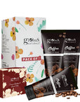 Globus Naturals Coffee Trio Kit 300 gm with Chocolate Box