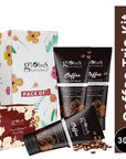 Globus Naturals Coffee Trio Kit 300 gm with Chocolate Box