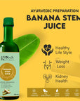 Banana Stem Juice For Weight Loss, Healthy Heart, Liver, Kidney 500 ml