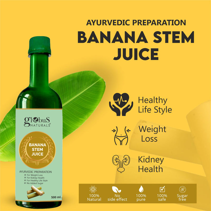 Banana Stem Juice For Weight Loss, Healthy Heart, Liver, Kidney 500 ml