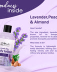 Globus Naturals Body & Face care Combo  Lavender Body Lotion, Body Wash & Face Wash for Women & Men, Hydrates & Improves Skin Texture