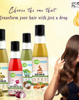 CareVeda Almond Bliss Hair Oil, Enriched with Harar and Coconut oil Suitable For All Hair Types 100ml