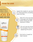 Gold Radiance Face Pack 100 gms