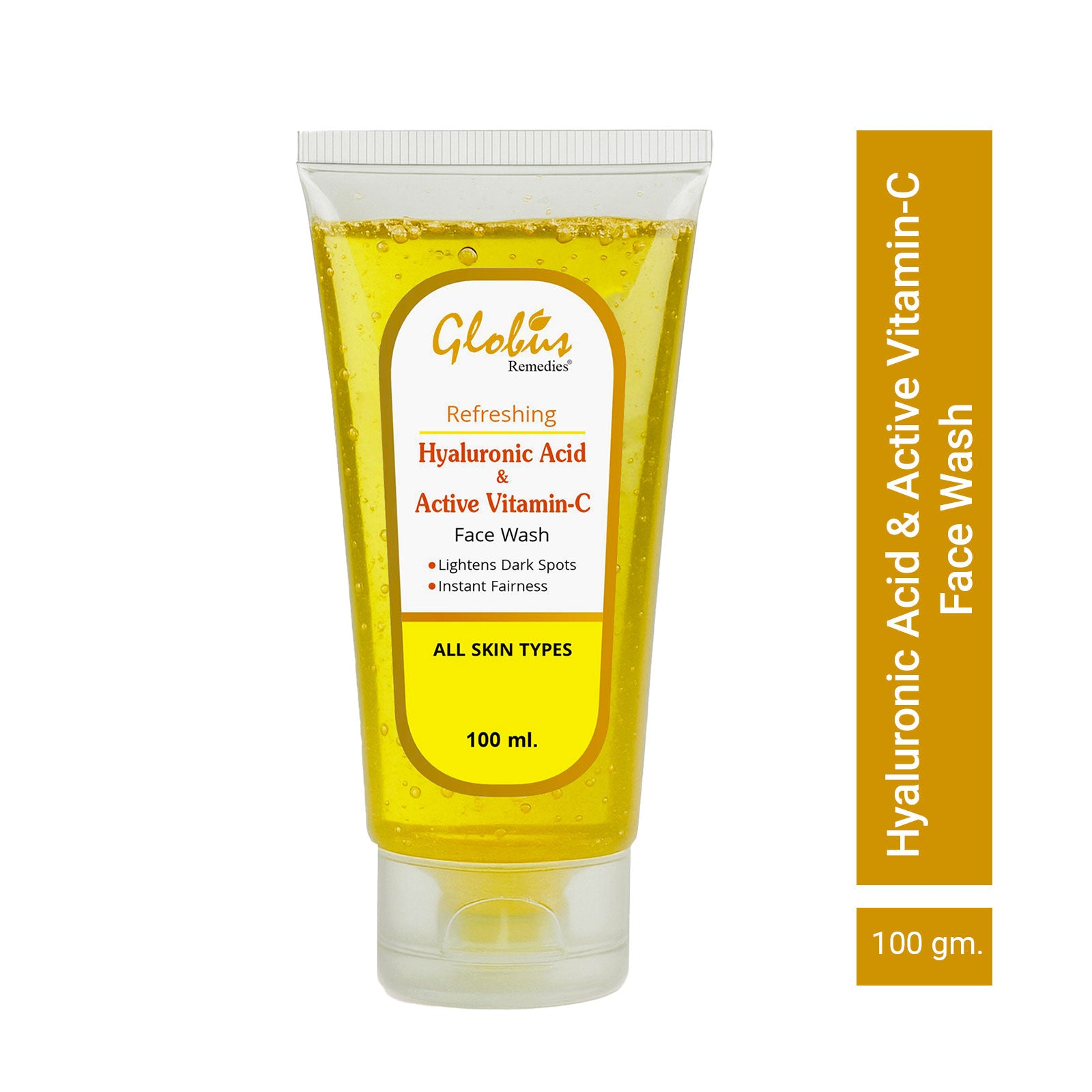 Hyaluronic Acid &amp; Vitamin C Face wash  100 ml