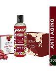 Globus Naturals Red Wine Body Wash 100 ml & Red Wine Facial Kit 40 gm with Chocolate Box