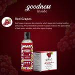Globus Naturals Red Wine Body Wash 100 ml & Red Wine Facial Kit 40 gm with Chocolate Box