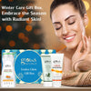 Globus Naturals Winter Care Gift Box - Honey Malai Body Lotion 200 ml, Crack Cream 100 gm, Gold Face Cream 100 gm