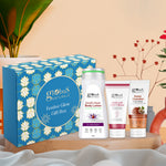 Globus Naturals Winter Care Gift Box - Doodh Kesar Body Lotion 200 ml, Hand & Foot Cream 100 gm, Kesar Chandan Face Wash 75gm