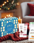 Globus Naturals Winter Care Gift Box - Honey Malai Body Lotion 200 ml, Hand & Foot Cream 100 gm, Red Wine Face Wash 75gm,