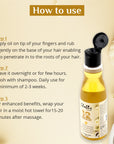 How to Use Globus Naturals 12 Herbs Hair Growth Oil With Comb Applicator 