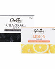 Globus Naturals Refreshing & Detoxifying Lemon & Charcoal Soap