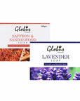 Globus Naturals Saffron, Sandalwood  & Lavender Skin Lightening, Brightening Soap