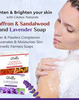 Globus Naturals Saffron, Sandalwood  & Lavender Skin Lightening, Brightening Soap Overview 