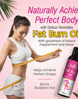 Globus Remedies Fat Burn Oil, Anti-cellulite, Slimming oil for Body Shaping, 100ml (Pack-1)