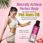 Globus Remedies Fat Burn Oil, Anti-cellulite, Slimming oil for Body Shaping, 100ml (Pack-1)