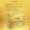 Globus Naturals Gold Facial Kit For Illuminating Skin Feature 