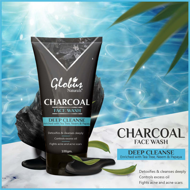  Charcoal Detoxifying face wash deep cleanse 