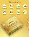 Globus Naturals Gold Facial Kit For Illuminating Skin Ingredients 