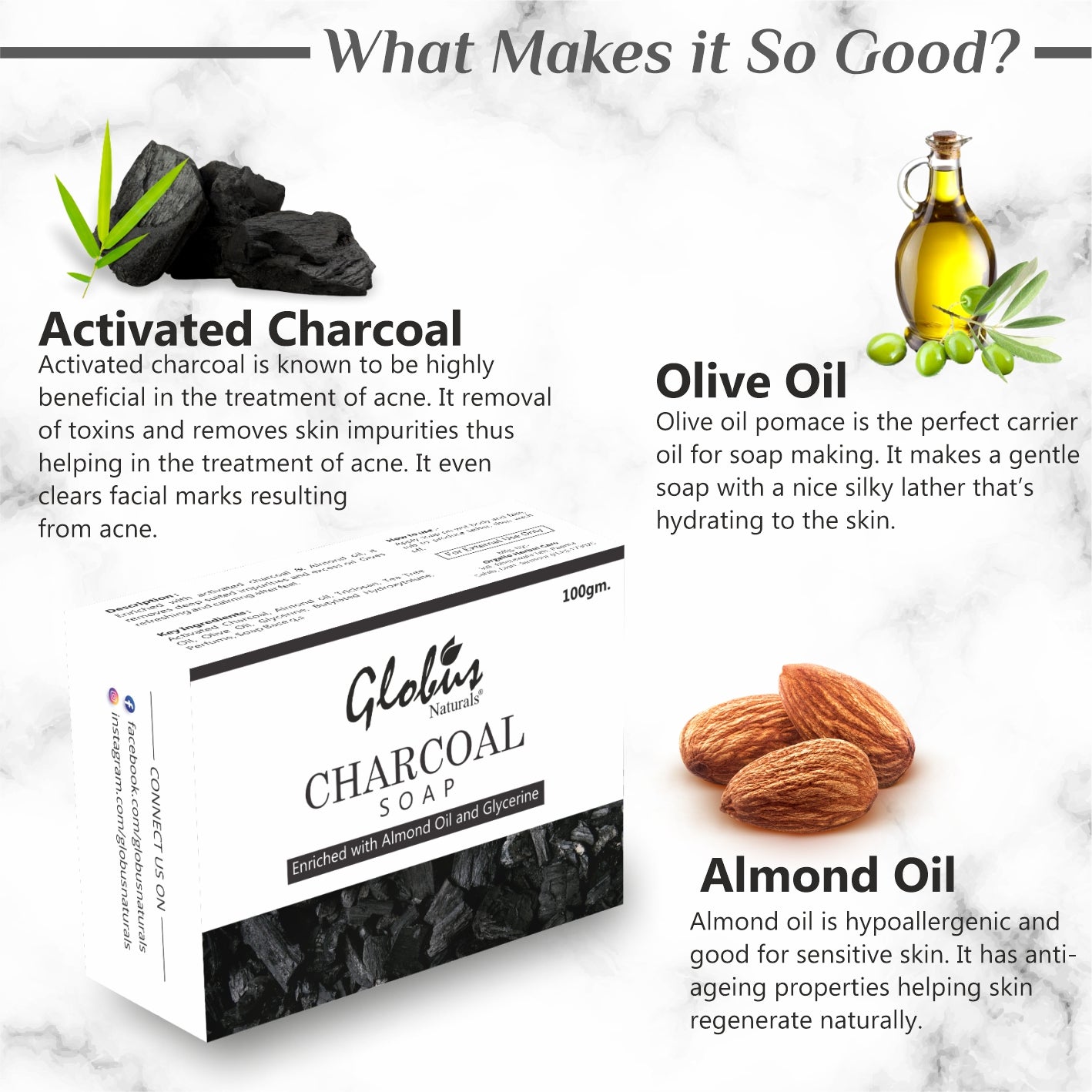 What Makes Globus Naturals Refreshing & Detoxifying Lemon & Charcoal Soap So Good