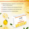 Globus Naturals Refreshing & Detoxifying Lemon & Charcoal Soap Features 