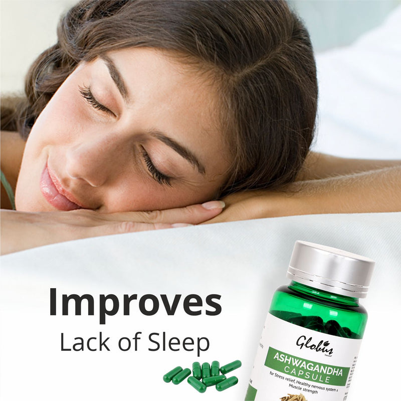 Ayurvedic Ashwgandha Immunity Booster Capsule Improves Lack of Sleep 