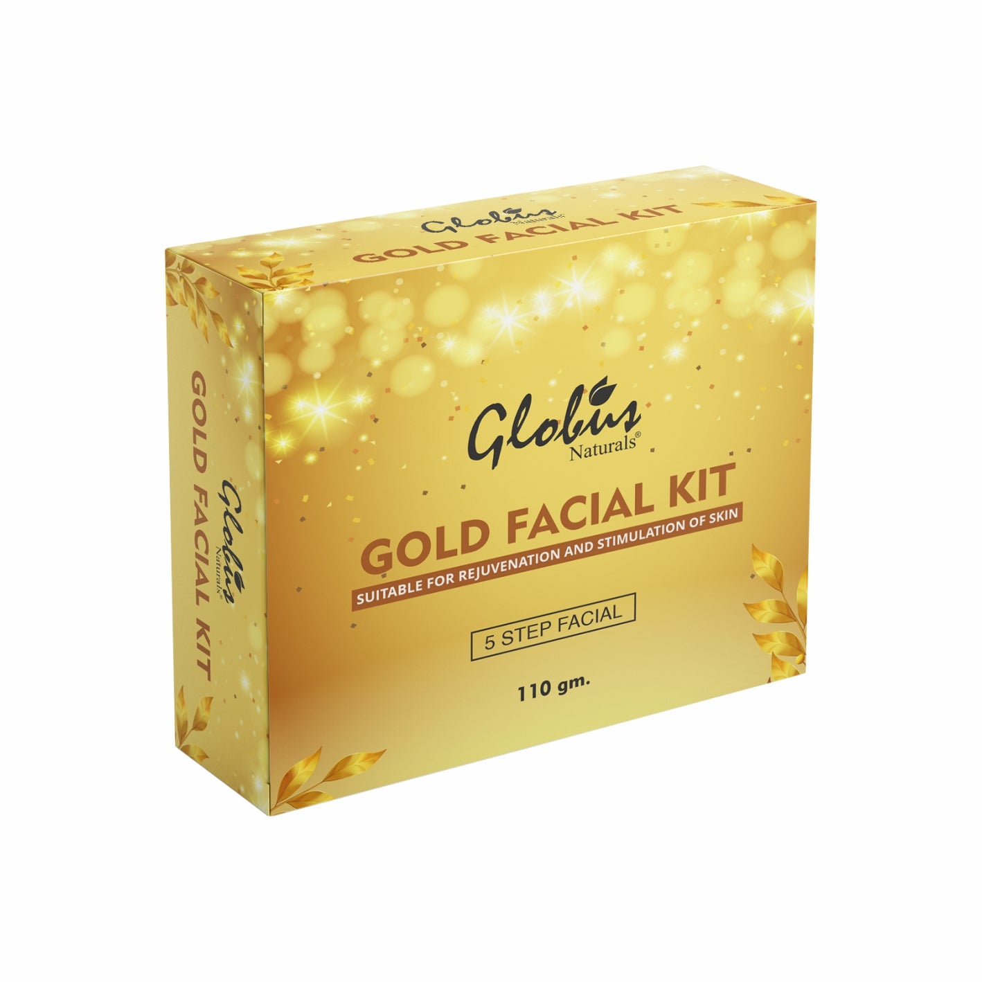 Globus Naturals Gold Facial Kit For Illuminating Skin Box