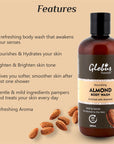 Nourishing Almond Milk Body wash 300 ml