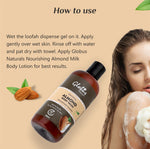 How to Use Almond Milk Body Wash & Body Lotion