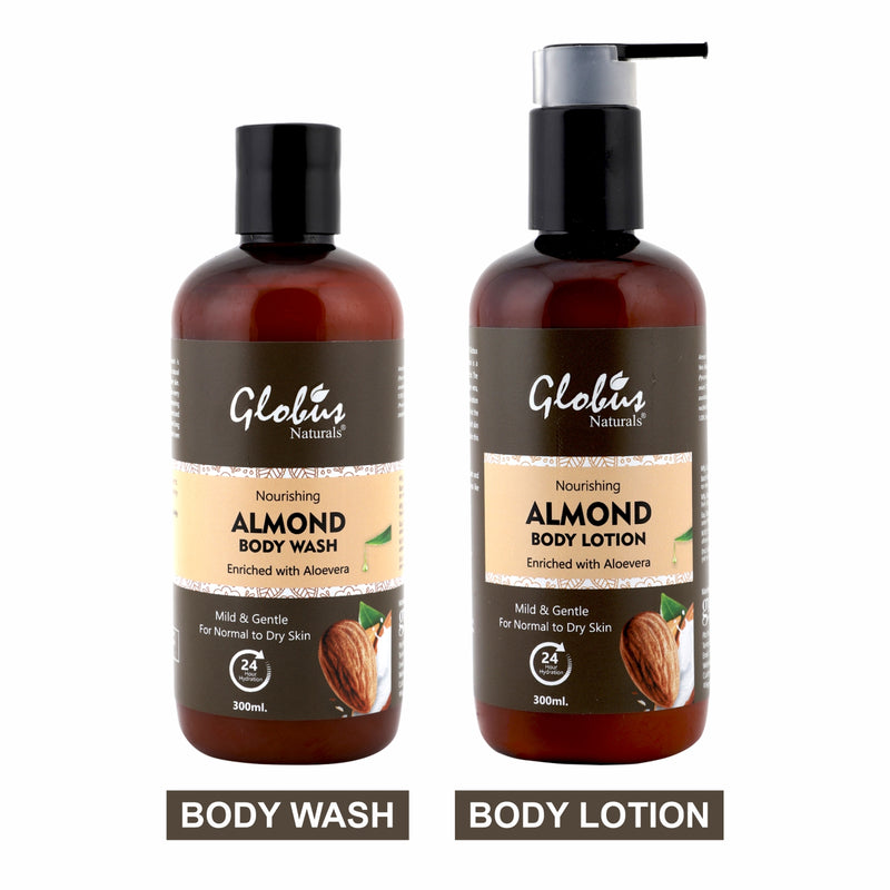 Almond Milk Body Wash & Body Lotion
