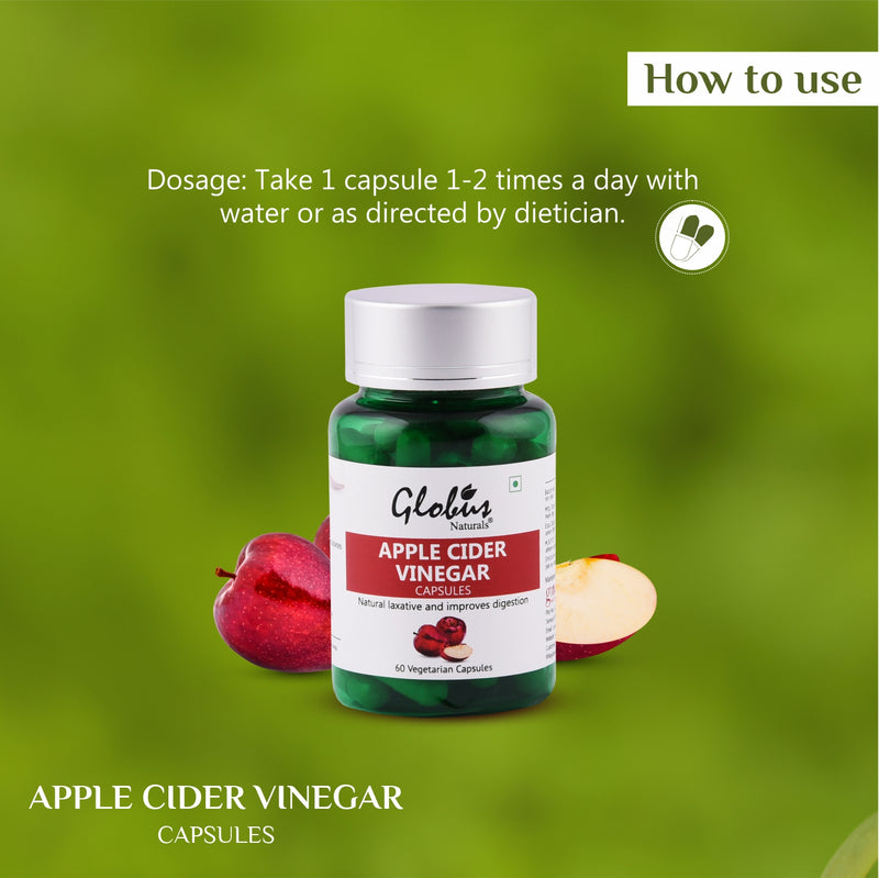 How to Use Globus Naturals Apple Cider Vinegar Capsules for Weight Loss