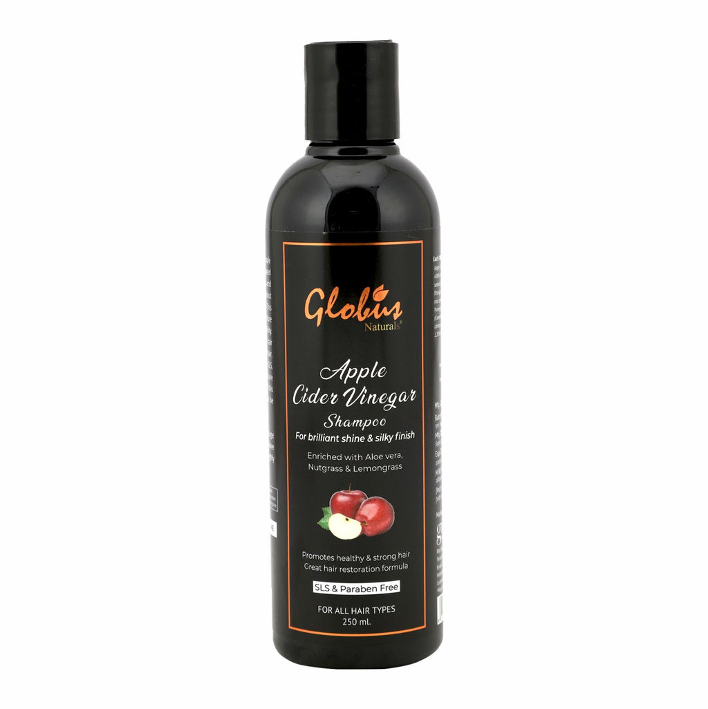 Globus Naturals Apple Cider Vinegar Shampoo For Brilliant Shine 