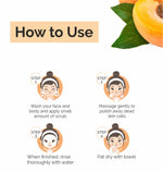 How to Use Apricot Face & Body Scrub
